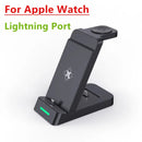 3 In 1 Wireless Charger Stand For iPhone 14 13 12 11 X Samsung S22 S21 Fast Charging Station Dock For Galaxy/Apple Watch AirPods